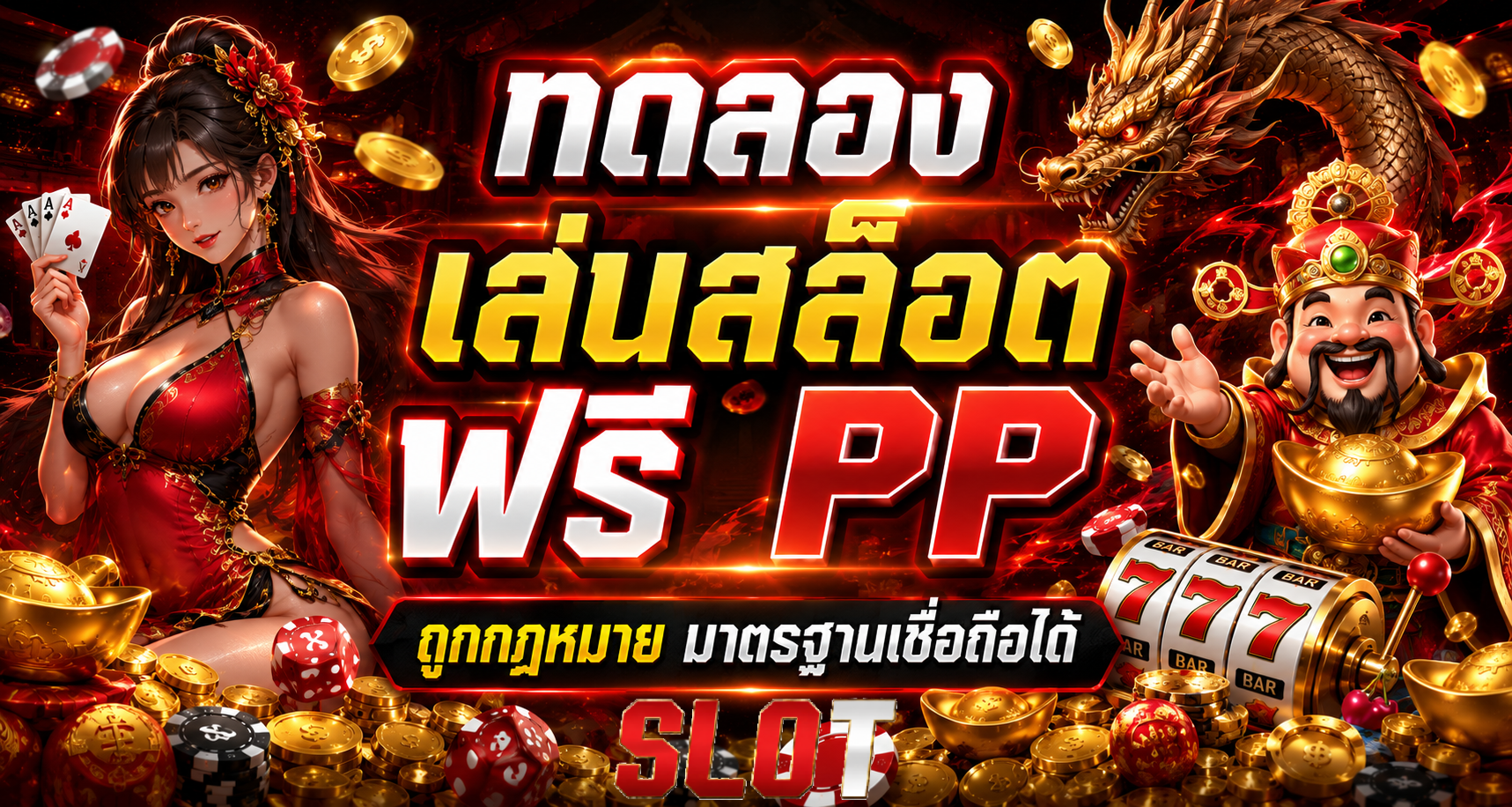ทดลอง เล่น สล็อต ฟรี pp